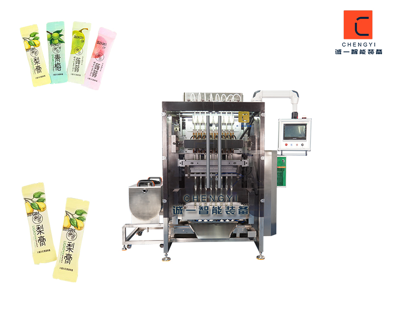 果凍包裝機(jī)_全自動條狀果凍多列包裝機(jī)